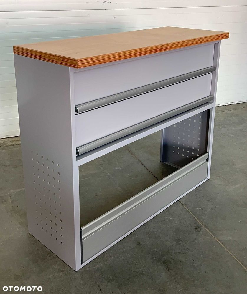 Zabudowa serwisowa busa/mobilny warsztat STÓŁ MODUŁ MS1 - 2