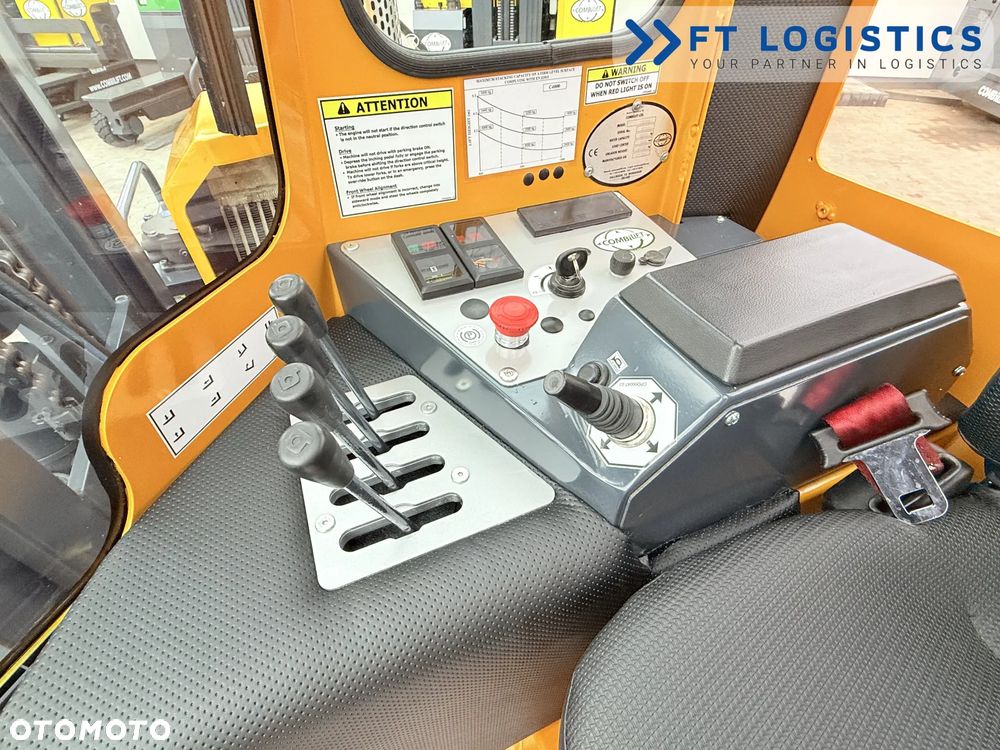 Combilift WÓZEK CZTEROKIERUNKOWY - WIELOKIERUNKOWY | COMBILIFT C4000 | GAS | DUPLEX 4100MM | PRZESUW WIDEŁ | WOLNY SKOK | NOWE OPONY | PO SERWISIE | STAN IDEALNY | Szeroka oferta wózków czterokierunkowych i bocznych, dopasowanych do różnorodnych potrzeb i zastosowań - 14