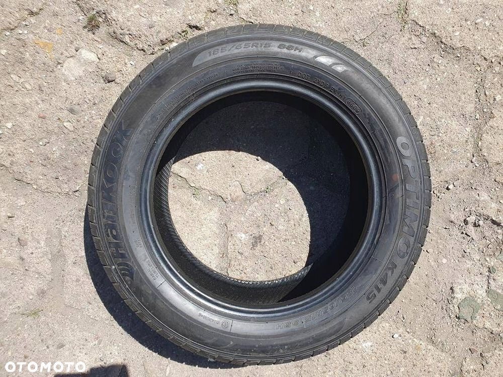 185/65R15 Hankook Optimo K415 komplet opon lato 6,6mm - 7