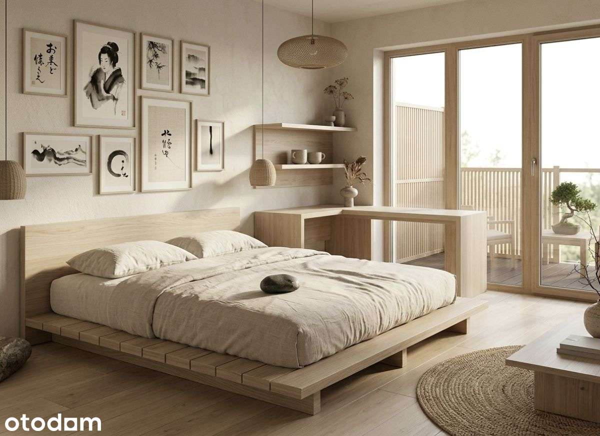 Przestronne 2 pokoje z wielkim balkonem 8,3m²