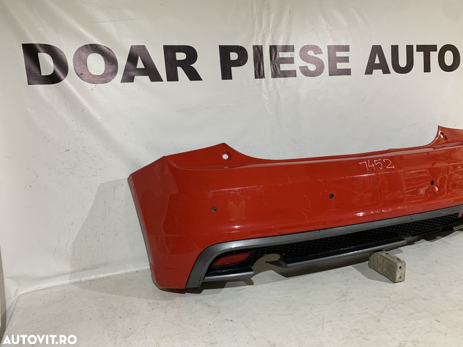 Bara spate Audi A1, S-Line, 2010, 2011, 2012, 2013, 2014, 2015, cod origine OE 8X0807511B. - 11