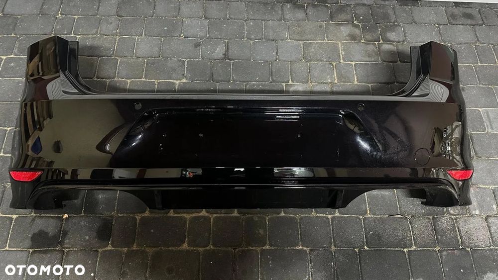 ZDERZAK TYŁ TYLNY KPL VW GOLF R  VII HB podwojne 2 tlumiki
