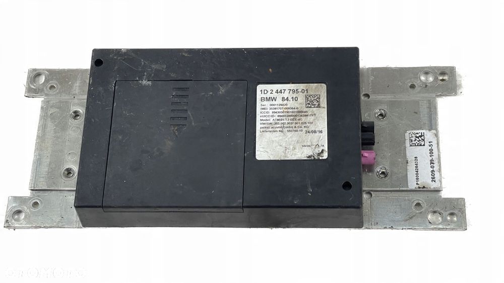 MODUŁ BLUETOOTH BMW G11 F25 F30 2447795 - 5