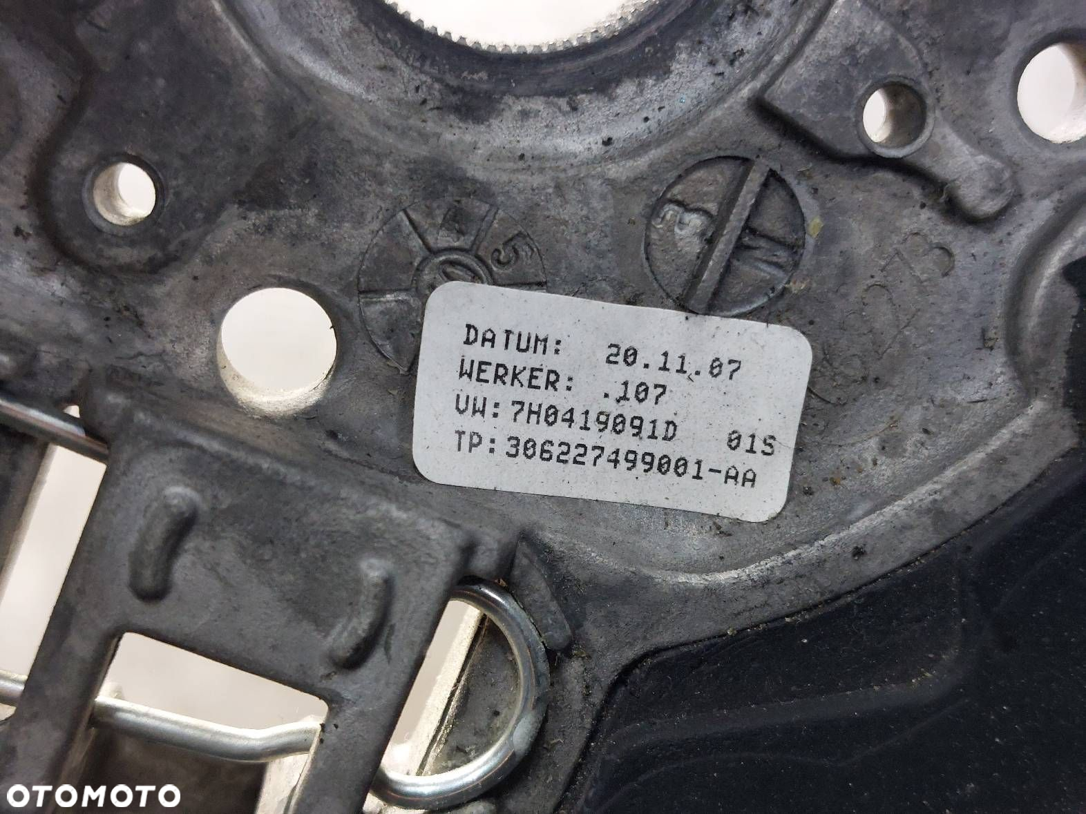 KIEROWNICA TRANSPORTER T5 VW T5 7H0419091D - 6
