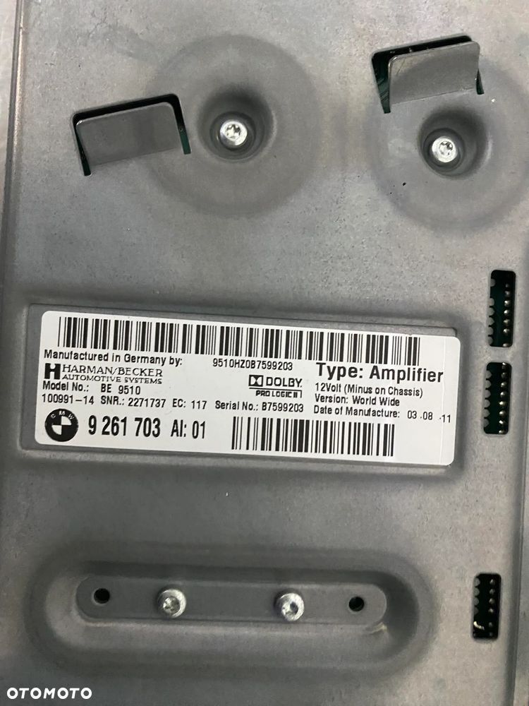 BMW F10 WZMACNIACZ HIFI HARMAN 9261703 - 3