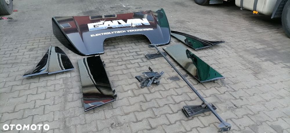 Spoilery zakabinowe komplet owiewki Actros MP4 2.3 - 2