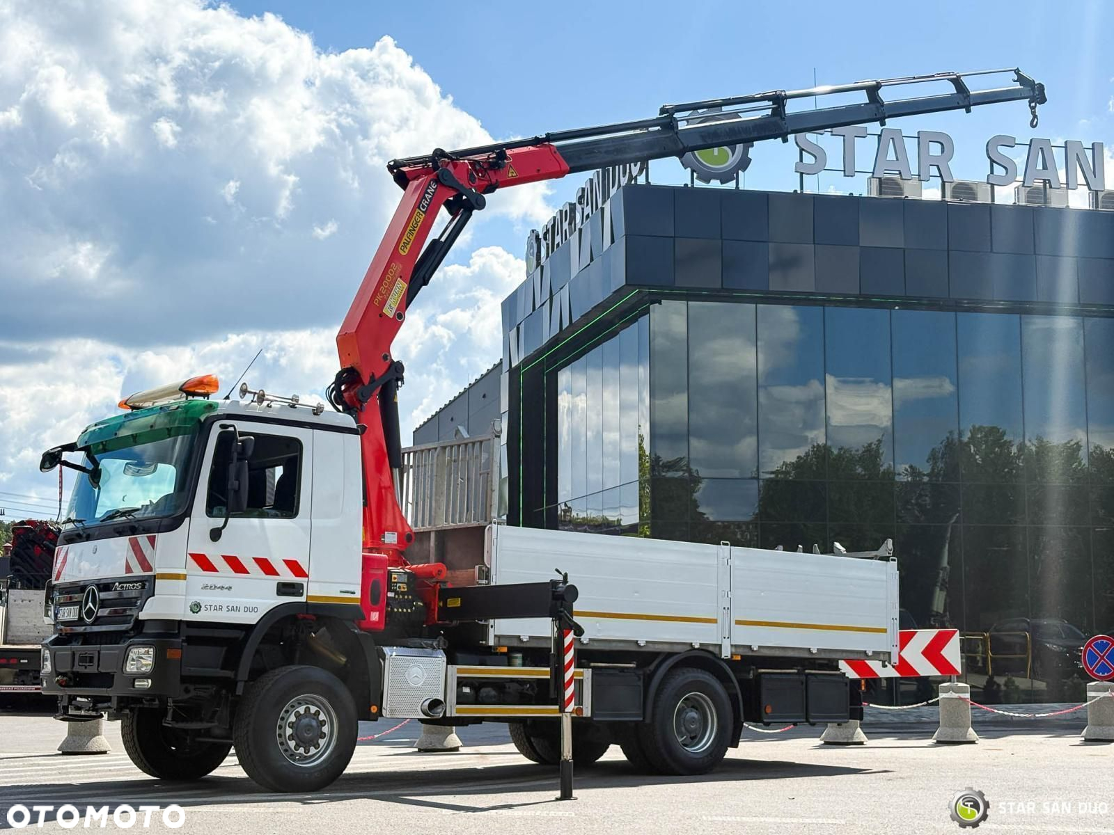 Mercedes-Benz Actros 2044A 4x4 Palfinger PK 20002 hds Żuraw - 6