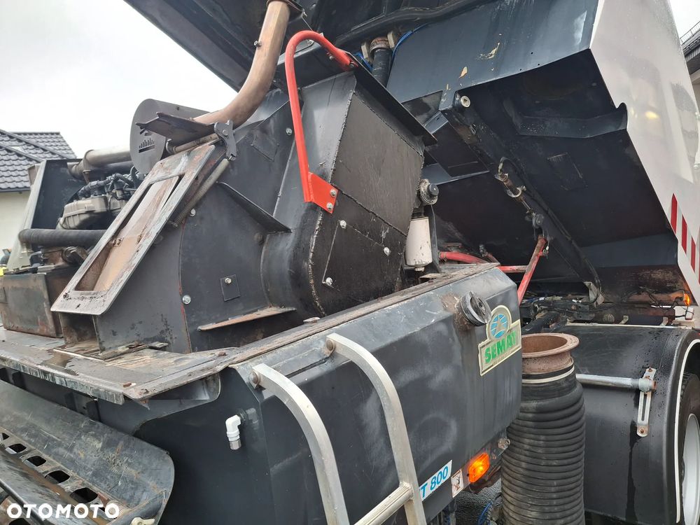 Mercedes-Benz Axor 1829 Zamiatarka Johnston 2 Silniki Szczotki L/R Karcher Listwa Ciśnieniowa Dodatkowy Silnik Mycie Jezdni Wysokim Ciśnieniem Zamiatarka Uliczna - 21