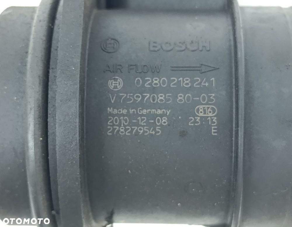 PRZEPŁYWOMIERZ POWIETRZA CITROEN C4 C5 PEUGEOT 207 1.6 THP 0280218241 - 3