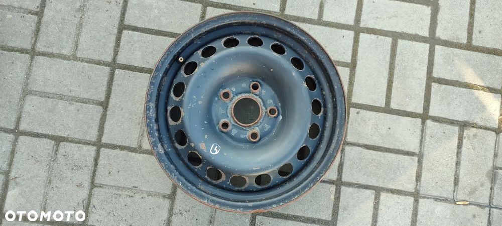 FELGI STALOWE 5x112 6Jx 15 CALI ET47 VW GOLF VI TOURAN CADDY AUDI A38P SKODA OCTAVIA  SEAT ALTEA TOLEDO LEON II KOMPLET 4 SZTUKI - 5