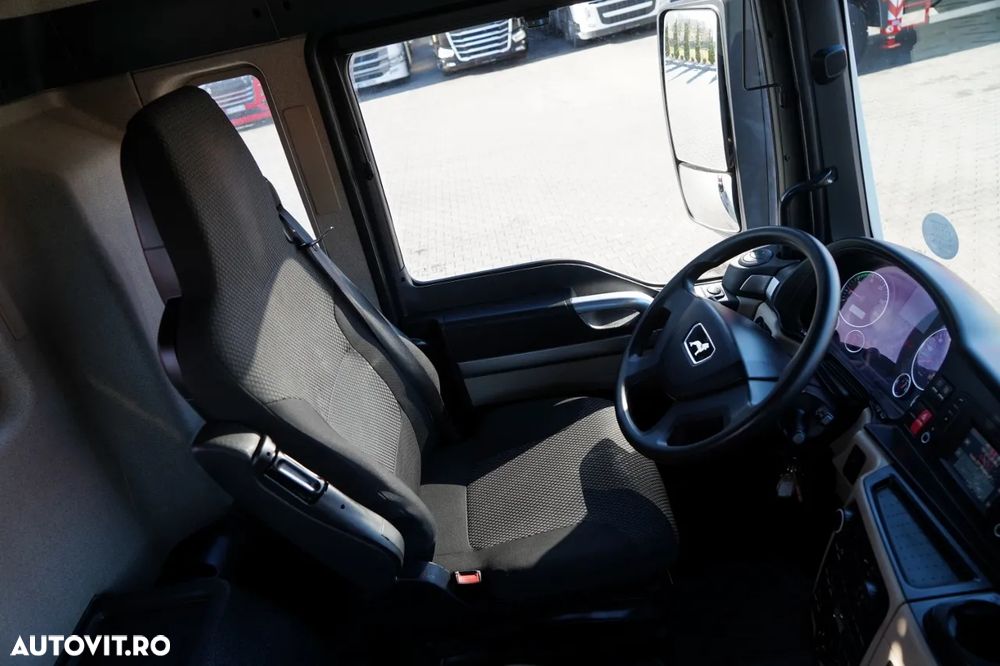 MAN TGS 26.420 / 6x4 / LIVRARE - 6,7 M / HDS FASSI F175A / EURO 6 / 2019 / RADIOCOMANDĂ / ROTATOARE - 25