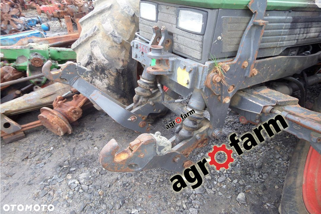Fendt części używane 514 512 511 510 509 515 silnik wał skrzynia most oś podnośnik zwolnica tryb - 2