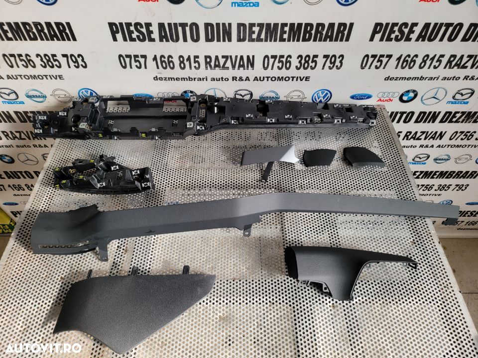 Suport Ornament Trim Plansa Bord Audi S6 A6 4K C8 Dupa 2018 Volan Stanga - 3