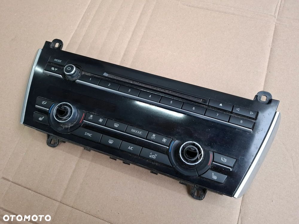PANEL KLIMATYZACJI PRZEŁĄCZNIK BMW F10 F11 F07 5 GT 9331888 - 2