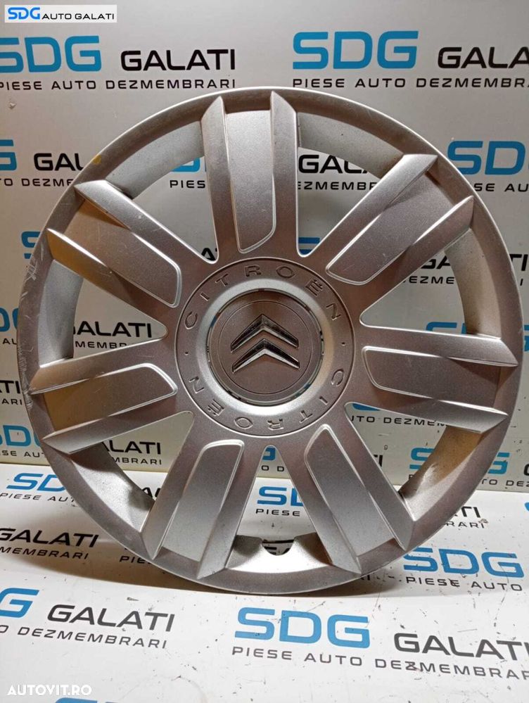 Capac Ornament Janta Roata Citroen C4 1 2004 - 2011 Cod 9657734780 [M7405] - 1