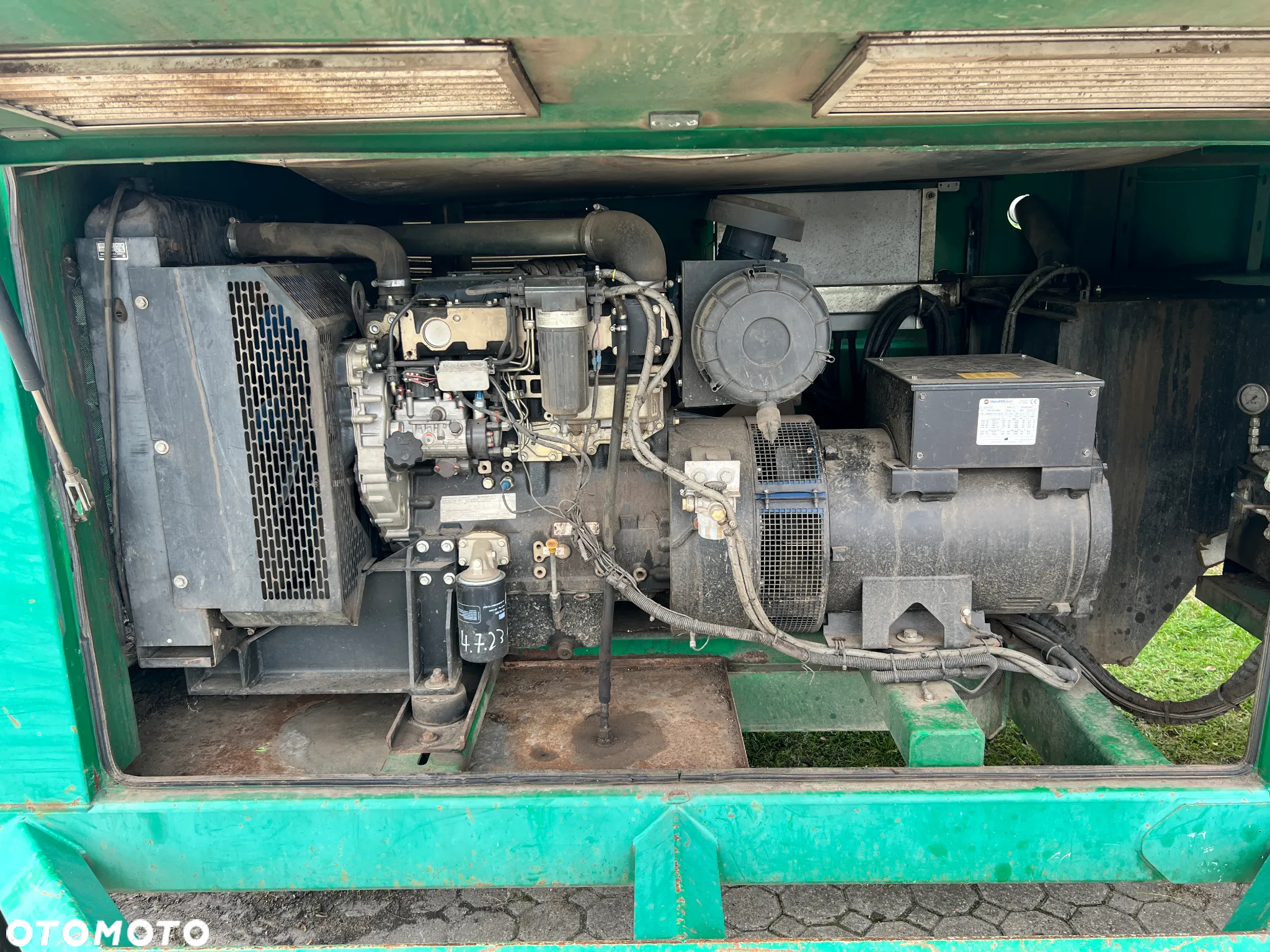 Doppstadt przesiewacz bębnowy Eggersmann Terra Select T6 T6E T60 T60E HYBRYDOWY spalinowy + elektryczny sito 40x40mm rejestracja 80km/h - 6