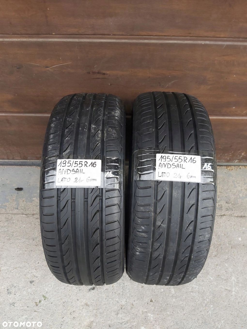 OPONY Landsail 195/55R16 2szt 6mm 2021r lato - 1