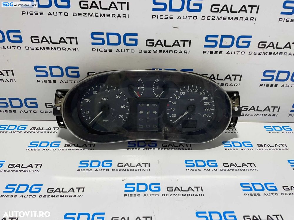 Ceas Ceasuri Cluster Instrumente Bord Renault Symbol Thalia 1998 - 2012 Cod 8200072506 [L2483] - 1