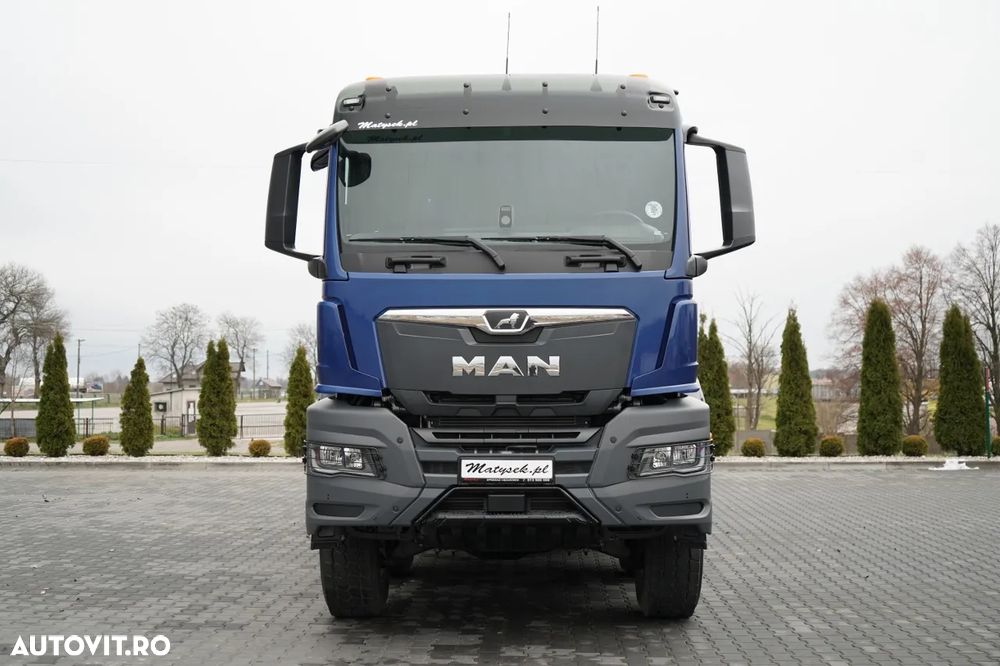 MAN TGS 41.480 / 8x6 / BASCULANĂ SPATE / MANUAL / NOU NOU / KH-KIPPER / - 21