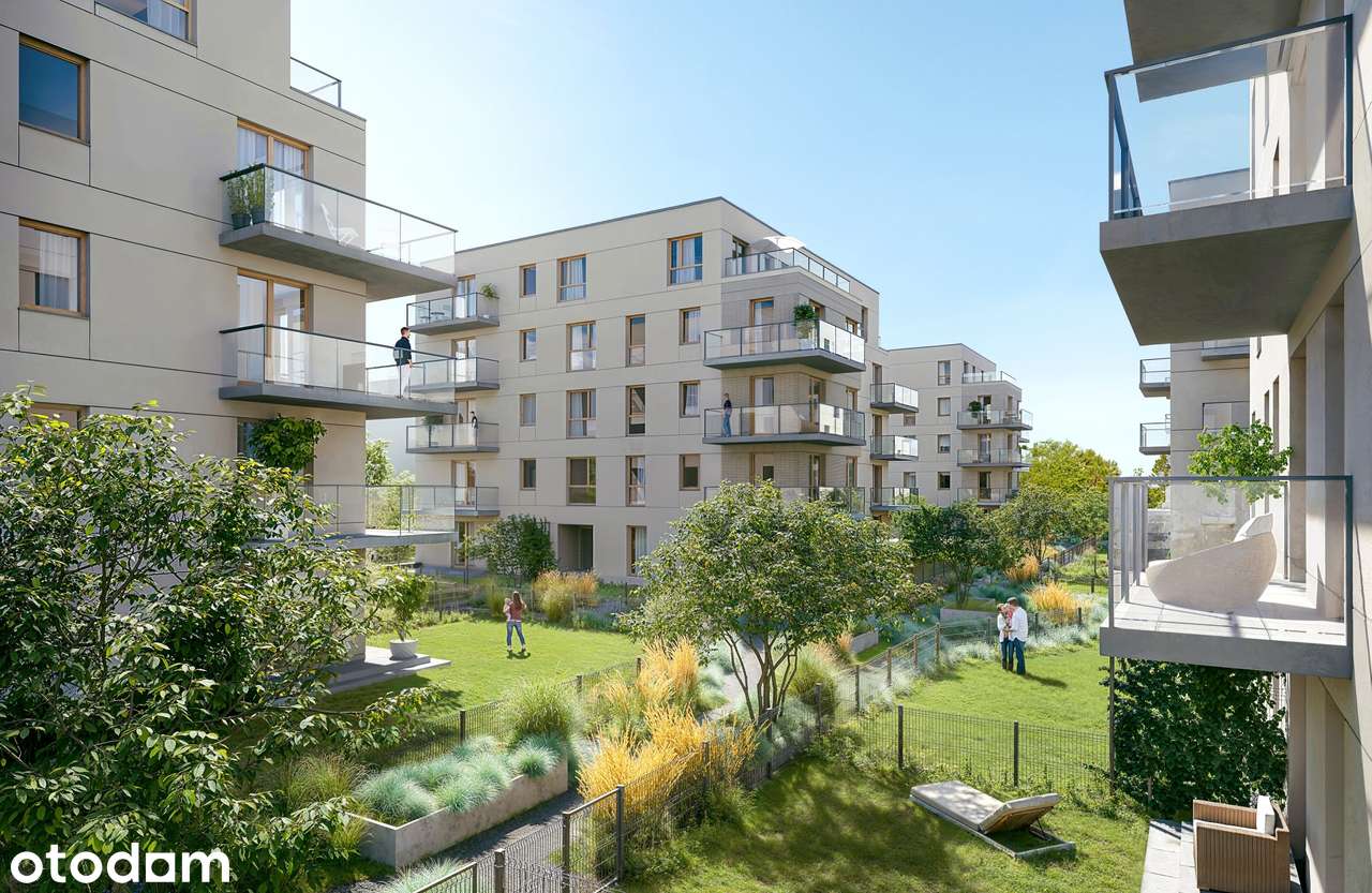 2-pokojowe mieszkanie 47m2 + balkon Bez Prowizji