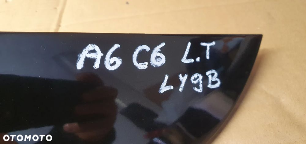 Listwa drzwi lewy tył tylna lewa Audi A6 C6 Kombi LY9B 4F0853969 - 7