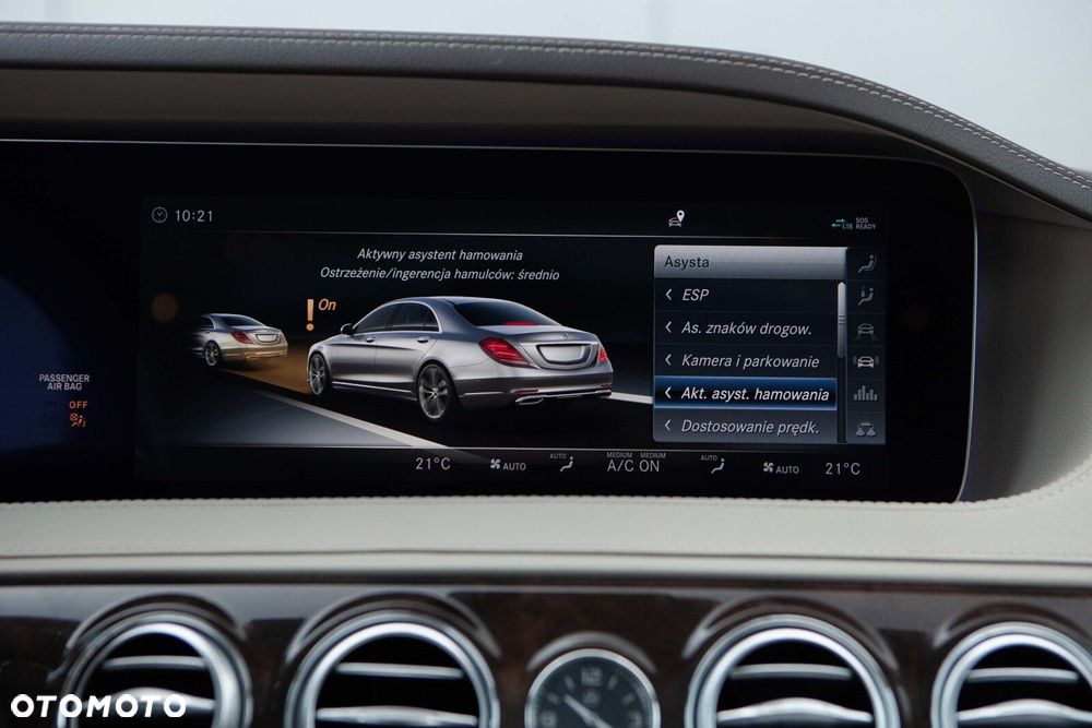Mercedes-Benz Klasa S 400 d 4-Matic L 9G-TRONIC - 36