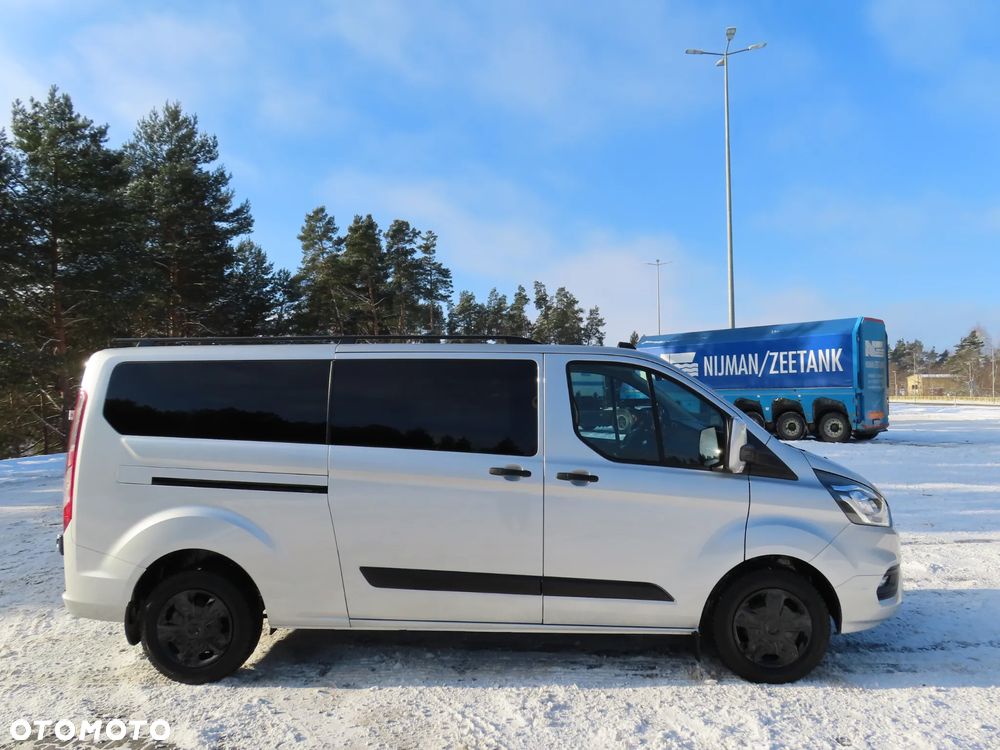 Ford Transit CUSTOM 2.0 TDCi 130 Km L2 Limited Edition W Najbogatszej Wersji Wyposażenia TREND L2H1 LONG Blaszak Furgon 9-Cio Osobowy Stan Jak NOWY POLECAM - 3