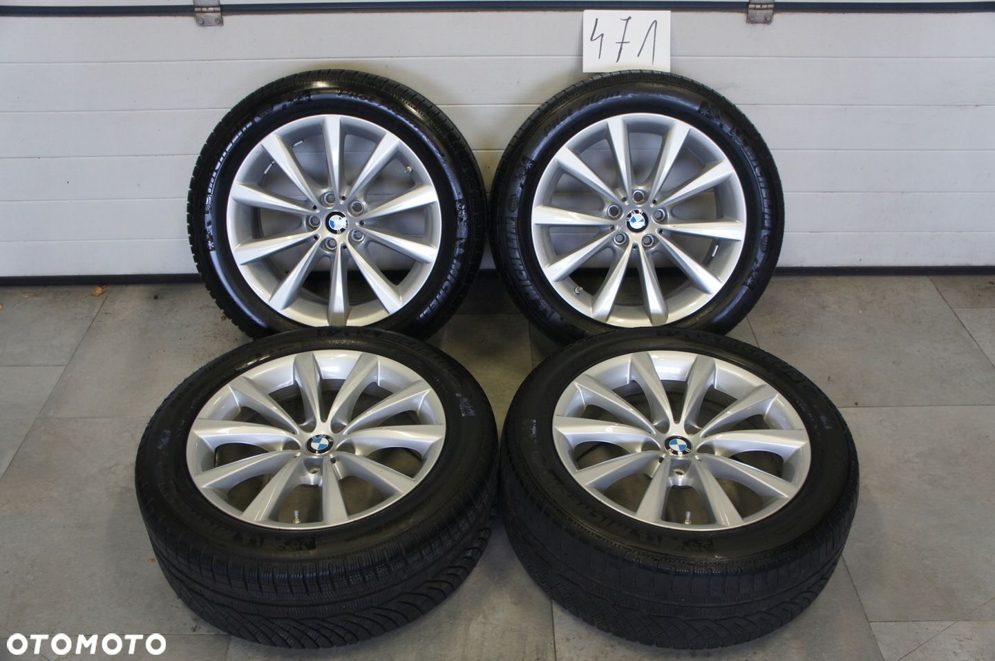 NR 471 Koła Zimowe Alufelgi BMW Seria 7 245/50/18 Michelin - 1