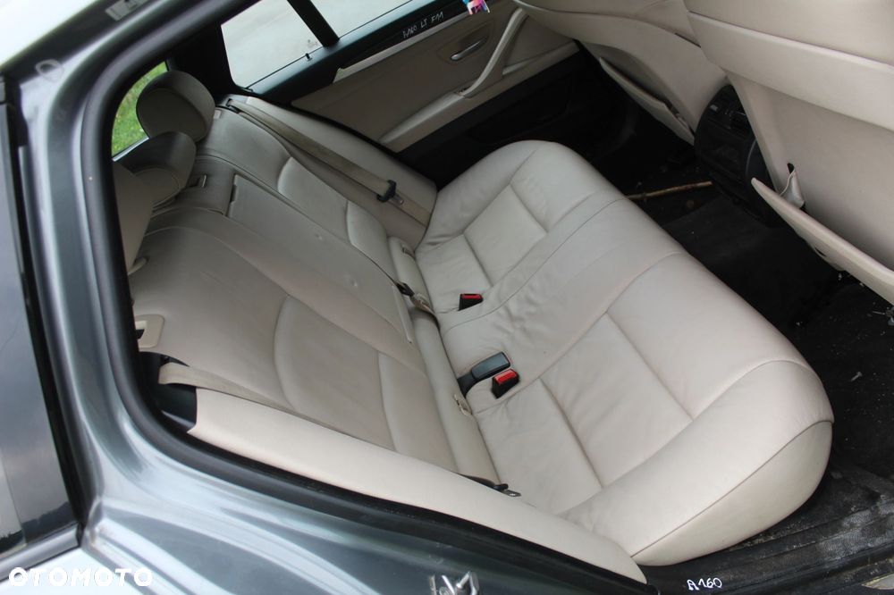 KANAPA TYŁ KREMOWA SKÓRA BMW F11 - 1