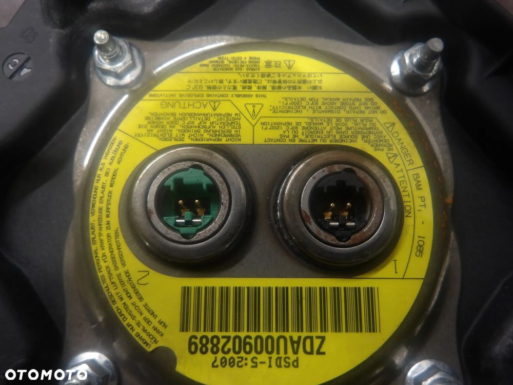 BMW E91 KOMBI 2.0D DESKA ROZDZIELCZA KONSOLA KOKPIT PODUSZKA AIRBAG KIEROWCY - 8