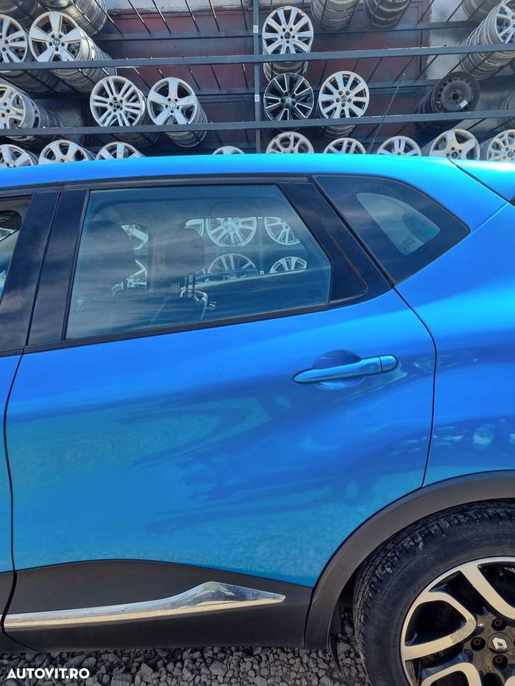 Usa Stanga Spate Renault Captur 2013 - 2017 SUV 4 Usi TAHOE BLUE METALIC TERPM (1513) - 1