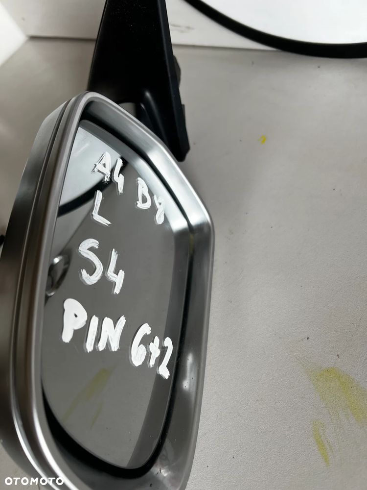 AUDI RS4 S4 A4 8K B8 LUSTERKO LEWE SATYNA 6+2 PIN - 3