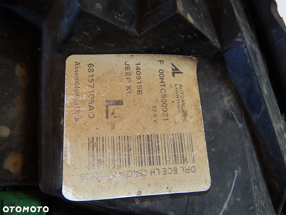 Lampa przód LED xenon Jeep Cherokee KL  V 13-18 Łuków części - 9