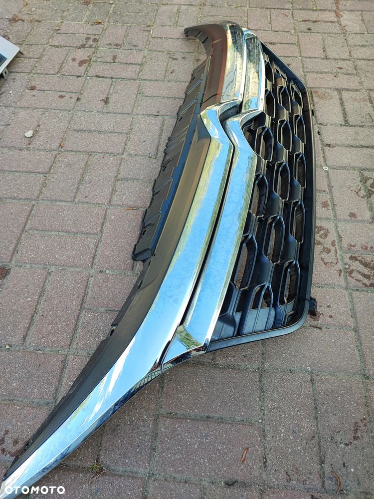 Atrapa grill citroen jumper chrome lift 2014- - 1
