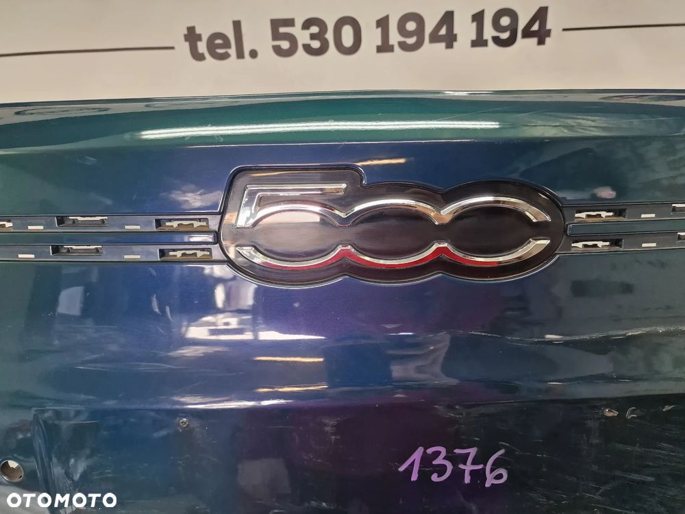FIAT 500 E II ELECTRIC / ELEKTRYK 20- ZDERZAK PRZEDNI PRZÓD NA 6xPDC 6X PDC , NR 735714063 / 735714055 , + ZNACZEK , NR ZNACZKA 735710608 , NR AUKCJI NZ1376 - 21