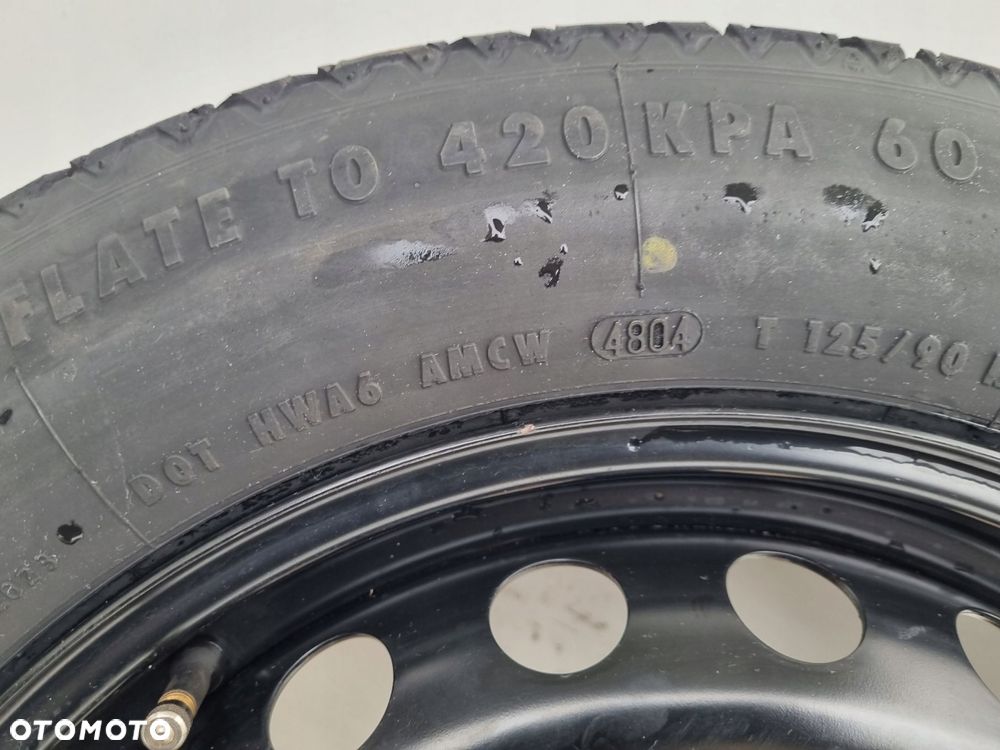 KOŁO DOJAZDOWE Mercedes CLK W209 _ dojazdówka 125/90 R16 5x112 2094000402 - 6