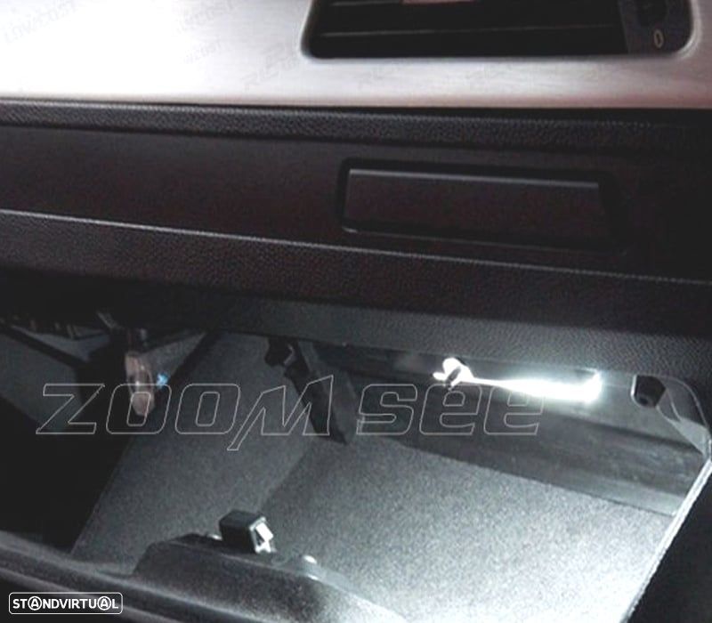 KIT COMPLETO 9 LAMPADAS LED INTERIOR PARA FIAT IDEA 03-12 - 5