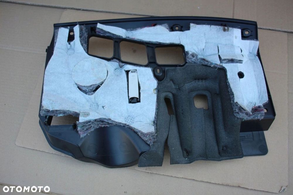 Osłona pod kierownicę dolna osłona deski pedałów BMW 1 E82 E88 czarna - 2