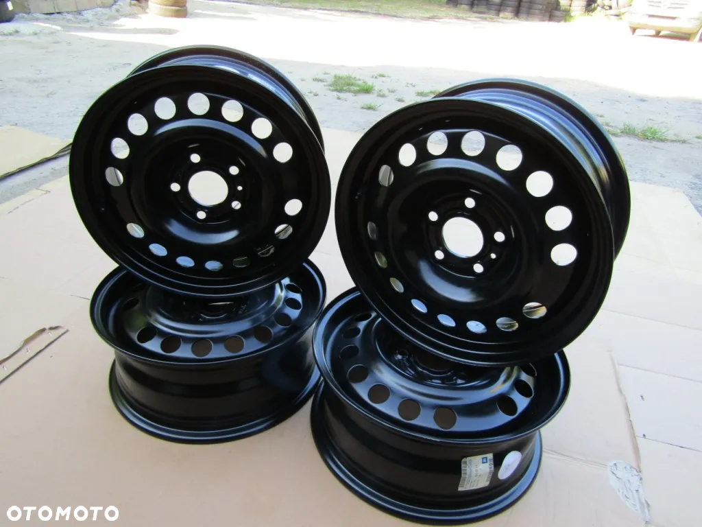 4x NOWE Felgi 15 Opel Meriva A B Zafira A Astra H III Vectra B / 6j 5x110 ET43 - 16