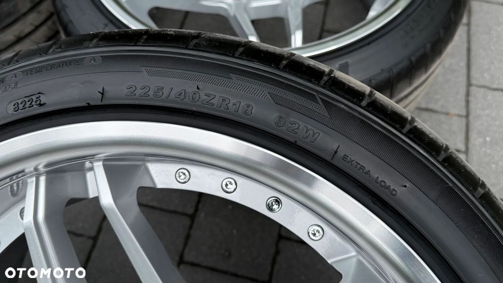 Koła r18 5x120 225/40 255/35 ET20 ET15 8.5J 10J bmw SA01 MS FELGI HAXER HX030 E34 E60 E61 F10 F07 E24 E63 E64 F12 E32 E65 E38 E67 F01 F02 E31 E52 alufelgi - 11