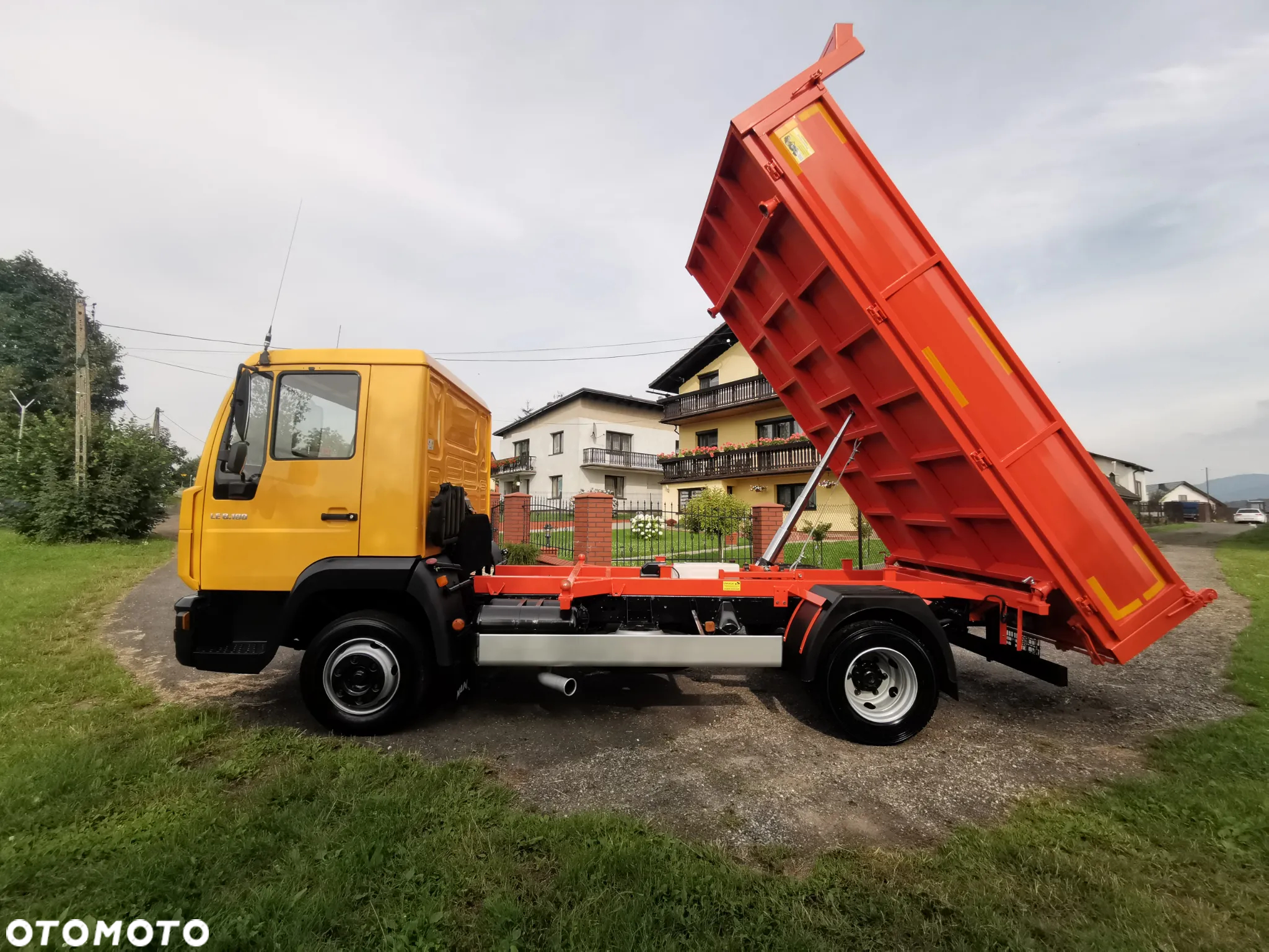 MAN LE 8.180 L2000 NOWA WYWROTKA WYWROT KIPER 3S! JAK NOWY! ZOBACZ! tgl - 8