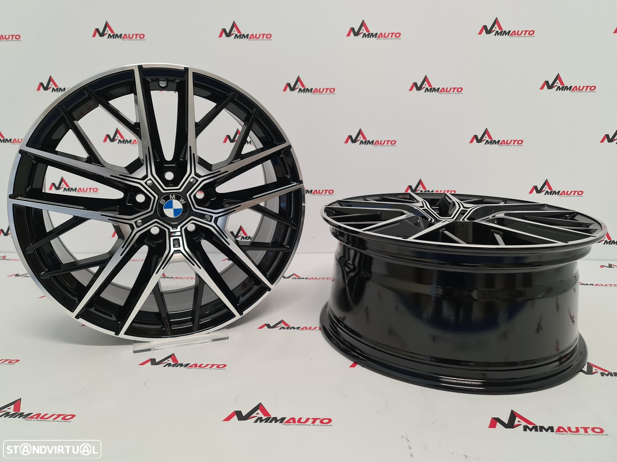 Jantes Look BMW 555M Preto Polido 18 (5x112) - 3
