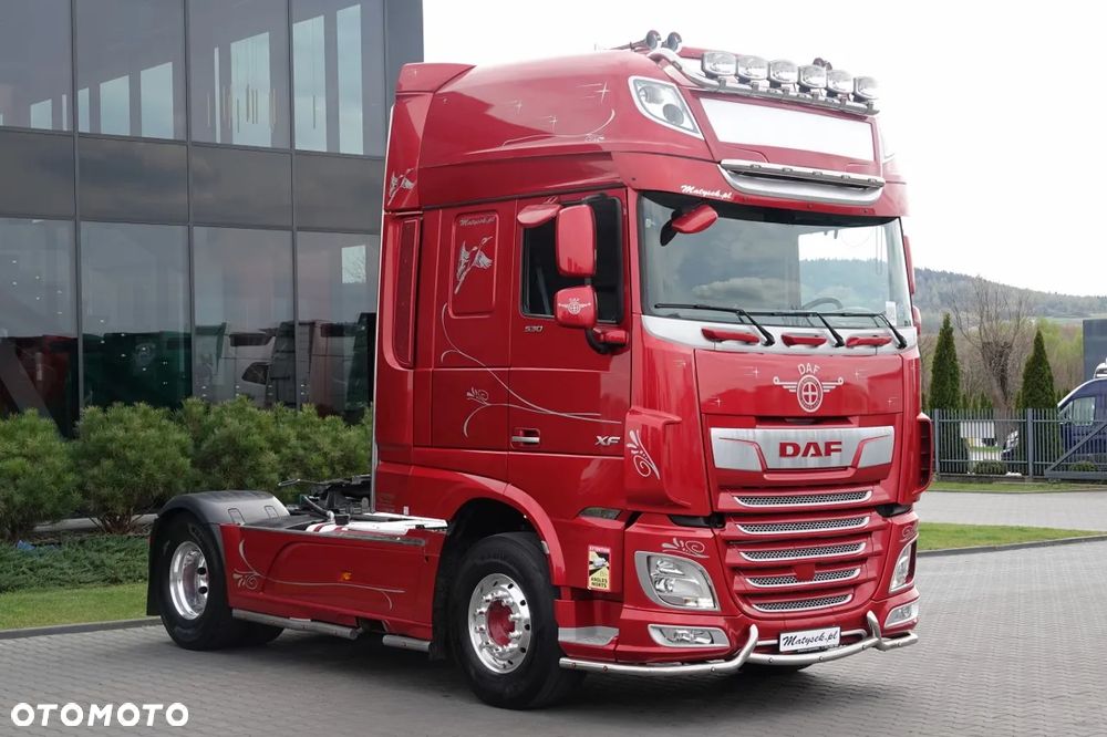 DAF XF 530 / HYDRAULIKA / KLIMA POSTOJOWA  /  SUPER SPACE CAB / CAŁA NA PODUSZKACH / TV / ALUFELGI - 6
