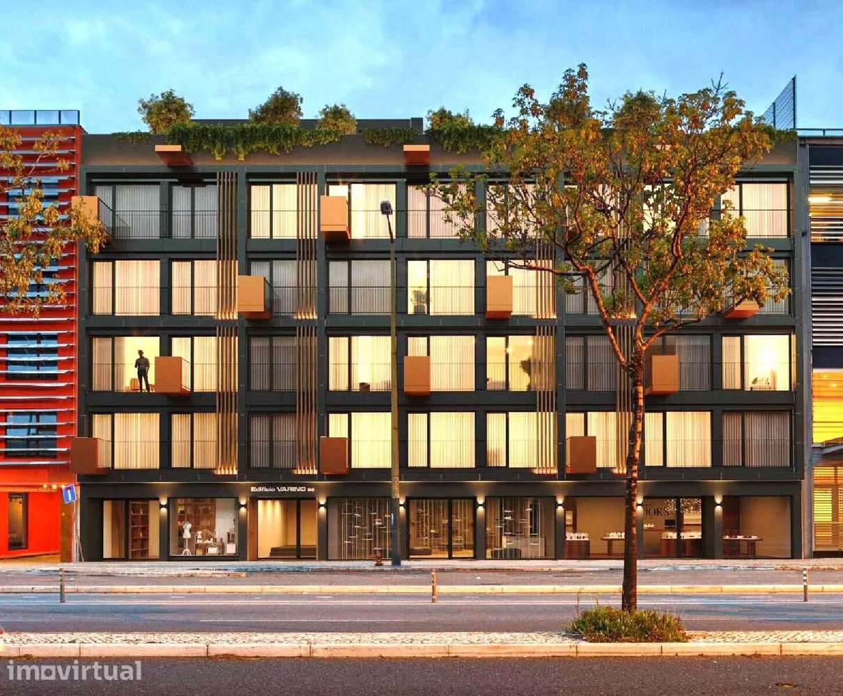 Apartamento T2 com varanda , rooftop e estacionamento no Empreendiment - Grande imagem: 4/17