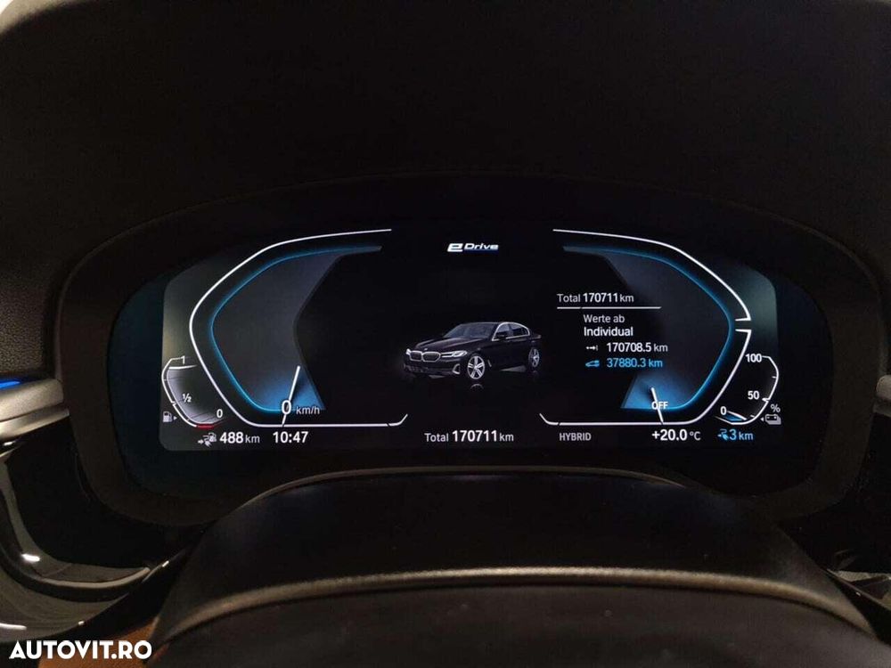 BMW Seria 5 530e Aut. Luxury Line - 12