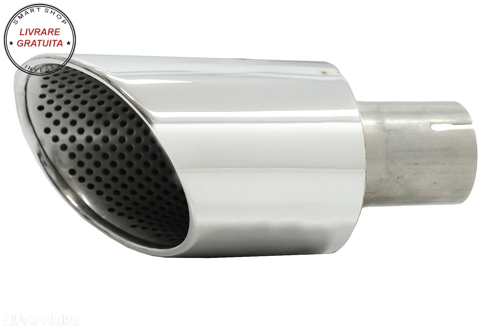 Ornamente Evacuare Audi A4 B9 (2016-2019) A5 F5 (2017-2019) Crom- livrare gratuita - 4