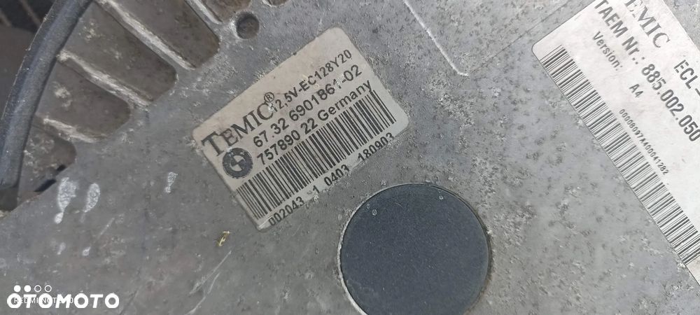 BMW E60 4.4 545 KOMPLET CHŁODNIC Wentylator WODA Wody Klimatyzacji - 7