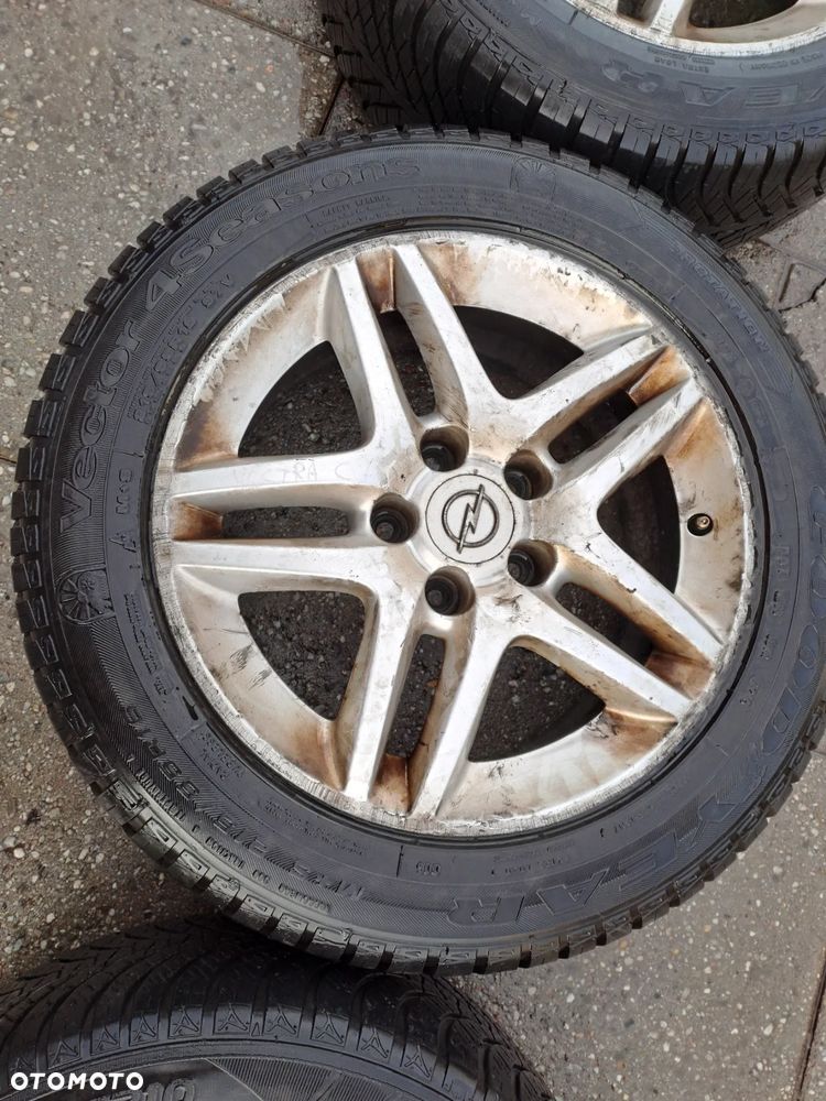 Opel Vectra C komplet alumfelg z oponami zima 215/55 R16 5x110 - 6