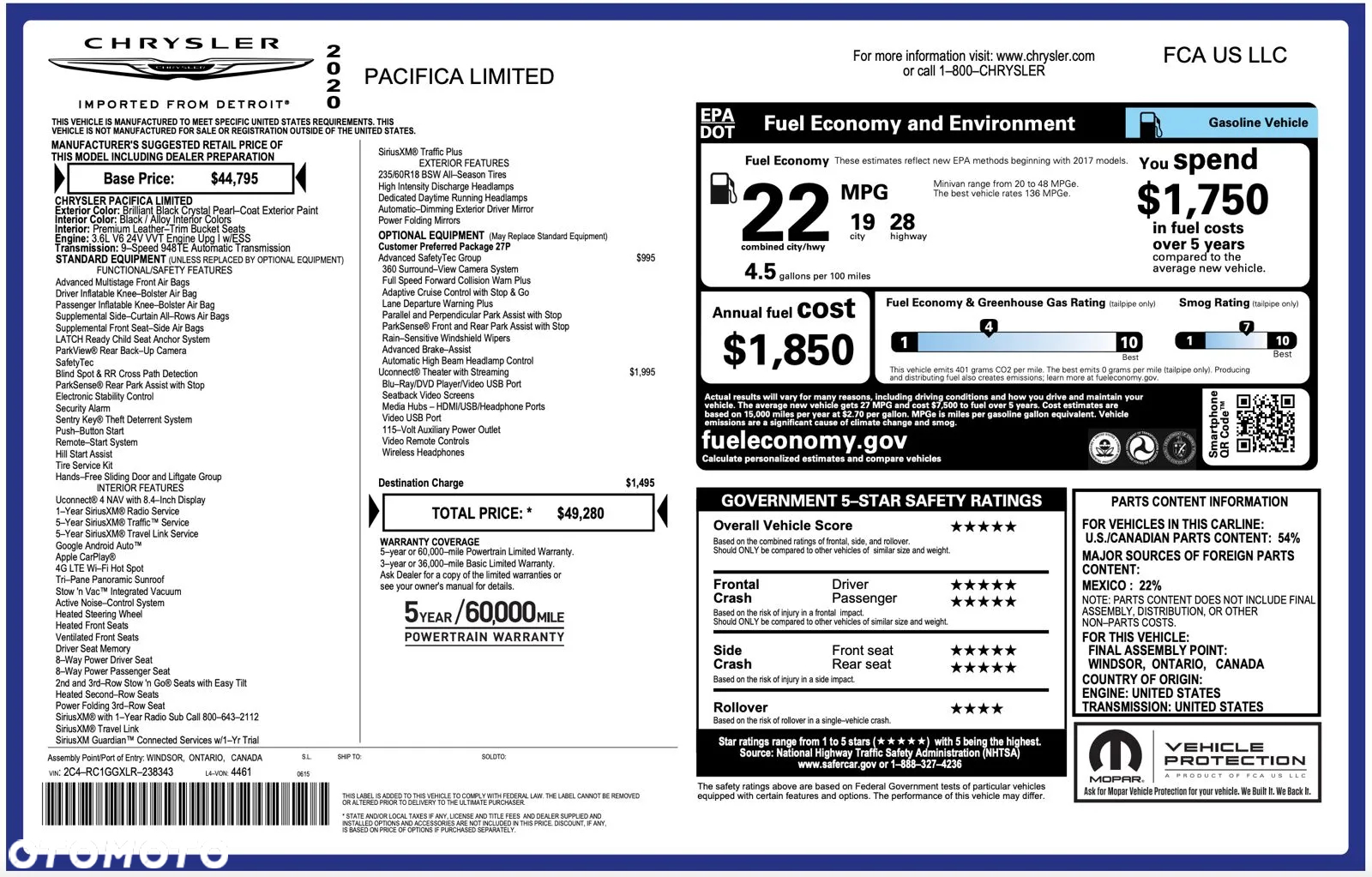 Chrysler Pacifica - 14