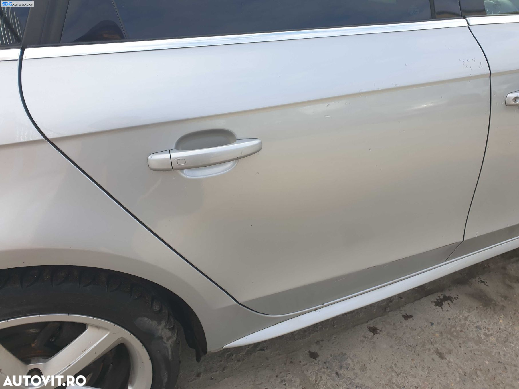 Usa Usi Portiera Portiere Dreapta Spate Dezechipata cu Imperfectiune Audi A4 B8 Berlina Sedan 2008 - 2015 Culoare LX7W [K2299] - 3